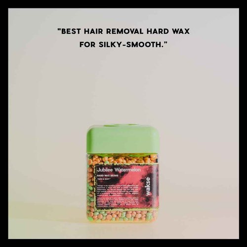 walse Watermelon Jubilee Hard Wax Beans, For Face and Body Hair Removal, 12.8oz, Watermelon Scented