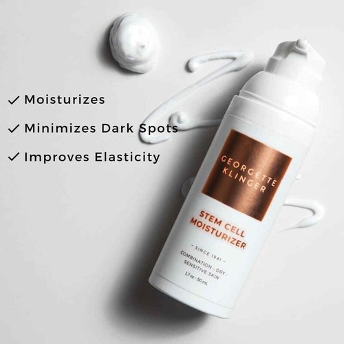 Stem Cell Moisturizer - Anti-Aging Facial Cream with Vitamin E, Hydrates, Boosts Cell Turnover, Improves Skin Elasticity to Visibly Reduce Lines, Dark Spots and Wrinkles - 1.7 oz by Georgette Klinger