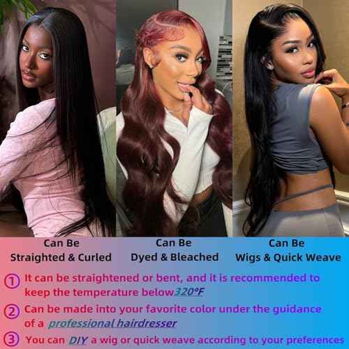 Human Hair Bundles Body Wave 20 22 24 Inch 100% Unprocessed Brazilian Virgin Hair 12A Double Weft Quick Weave Bundles Human Hair Extensions Natural Color