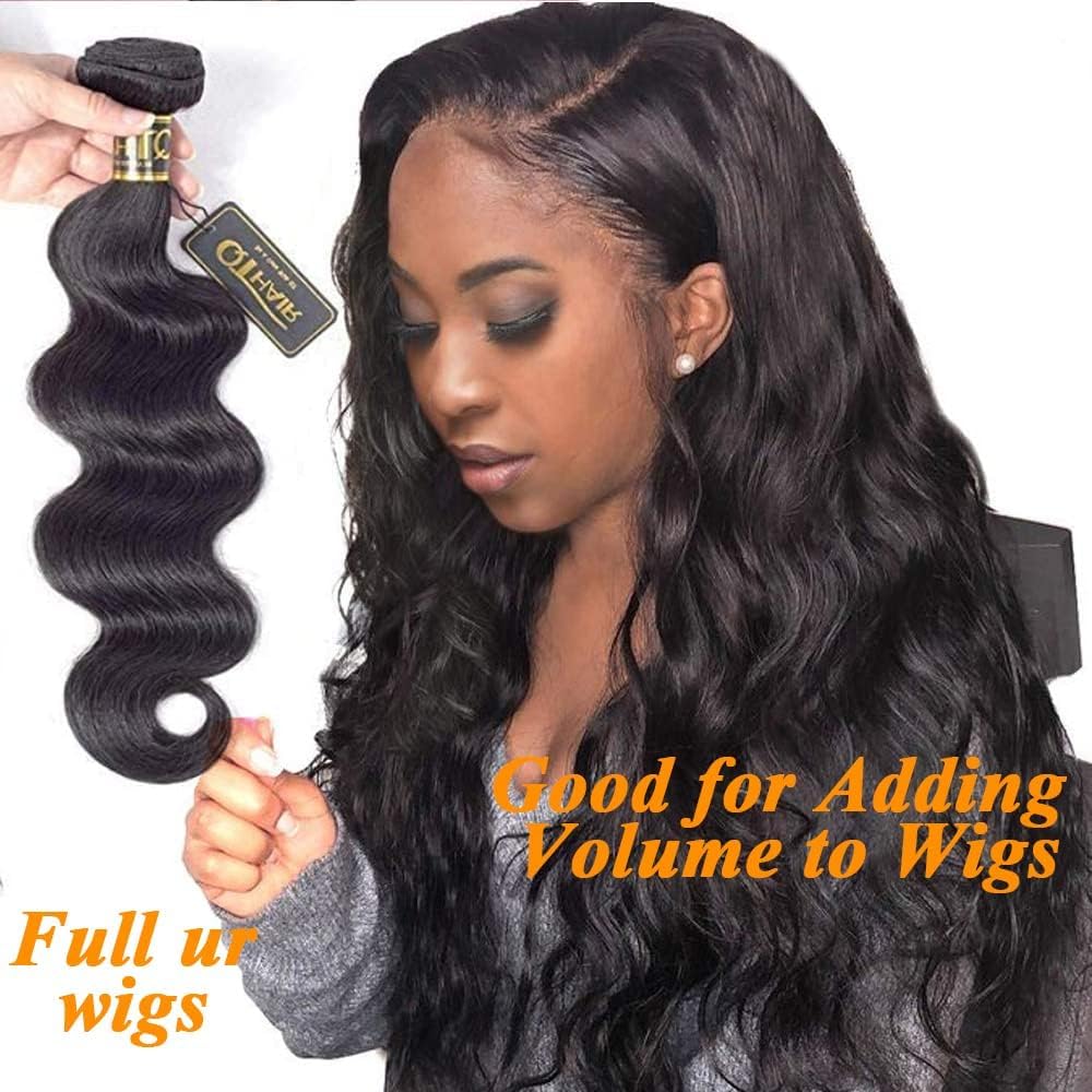 QTHAIR 14A Brazilian Hair Body Wave 24inch 1 Bundle 100g Unprocessed Brazilian Body Wave Virgin Human Hair For Black Women