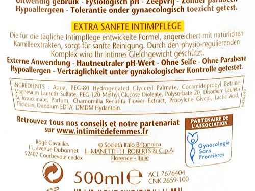 Roge Cavailles Extra-Mild Personal Hygiene Care 500ml