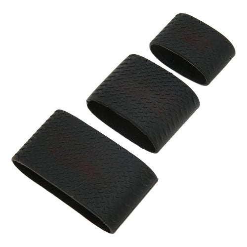 3 Pcs Clipper Protective Sleeve, Clipper Sleeve For Barbers, Barber Grippers Silicone Non Slip Electric Clipper Bands For Baber Tool