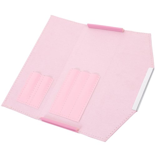 Lash Case Eyelash Extension Grafting Box Makeup Tools Storage Bag for Home Salon Travel Pink