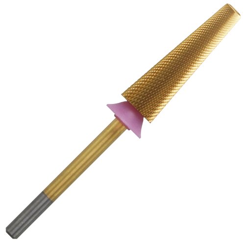 C&I 5 in 1 Nail Drill Bit Super Long Slim Efile Professional Nail Bits Nail Tech Must Have for Extension Nails Acrylic Powder Hard Gel Nail Tip Cuticle Remover Nail Supplies (Double Fine -XXF)