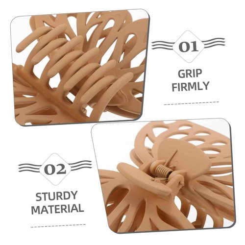 LALADEFIEE 8pcs Large Butterfly Hair Clips for Women Salon Hair Clips Jaw Clips for Hair Butterfly Hair Claw Clips Hair Accessories Pack