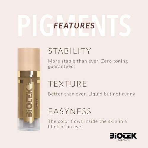 Brow pigments Inorganic Liquid - Made in Italy - Mimosa 0.61 Fl Oz (Pack of 1)