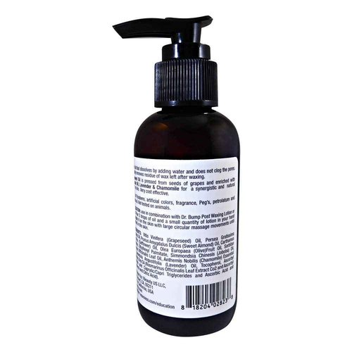 Waxness Dr. Bump Hydrophilic Concentrated Non-Clogging Oil with Grapeseed, Avocado Chamomile and Lavender 4 Ounces (Pack of 2)