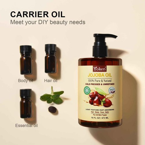 Yoken Pure Jojoba Oil & Hyaluronic Acid Serum