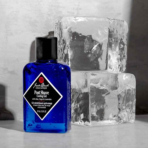Jack Black Post Shave Cooling Gel, 3.3 Fl. Oz – Clear After Shave Gel for Men, Men’s Aftershave Gel, Natural Ingredient Razor Burn & Skincare