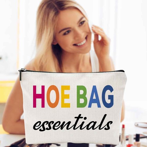 ZUYUROU 5 Pack Multi-color Funny Gag Gift for Women, Friends & Hostess - Cool Gifts for Girls' Birthday, Weekend Fun - Makeup Travel Bag