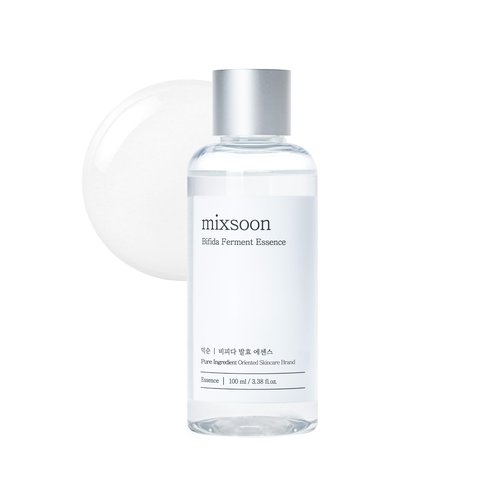 mixsoon Bifida Ferment Essence - Skin Barrier Strengthening, Rejuvenating Essence for Damaged Skin - Korean Skincare - Vegan (3.38 fl.oz / 100ml)