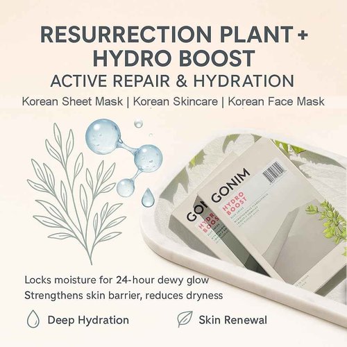 GONIM Face Mask Korean Skin Care with Hyaluronic Acid Serum, Vitamin C, Collagen Activation-Hydrating Face Masks Skincare, Anti Aging & Moisturizing Sheet Mask for All Skin Korean Face Mask 30mlx10pcs