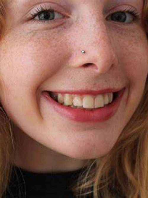 Nose Piercing Kit, Nose Pierce Kit Nose Piercing Gun Self Nose Piercing Gun Kit Nose Piercing Gun Kit Tool (White)