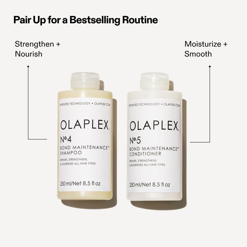 Olaplex Nº. 5 Bond Maintenance Conditioner: Reduces Breakage & Strengthens Hair | Hydrates, Smooths & Detangles | For Coily, Curly, Straight, and Wavy, 250 mL / 8.5 Fl. Oz.