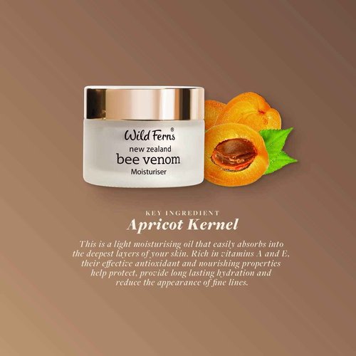Wild Ferns New Zealand Bee Venom Moisturiser with Manuka Honey 80+, 99% Natural, 100 grams