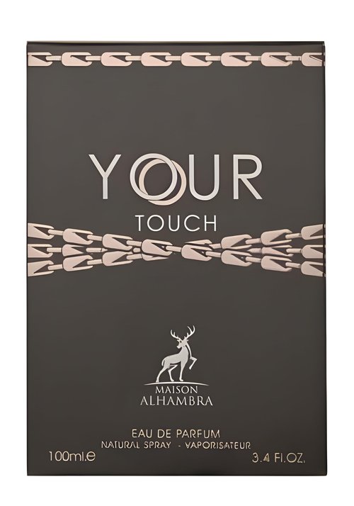 Lattafa Maison Alhambra Your Touch Eau de Parfum Spray for Men, 3.4 Ounce