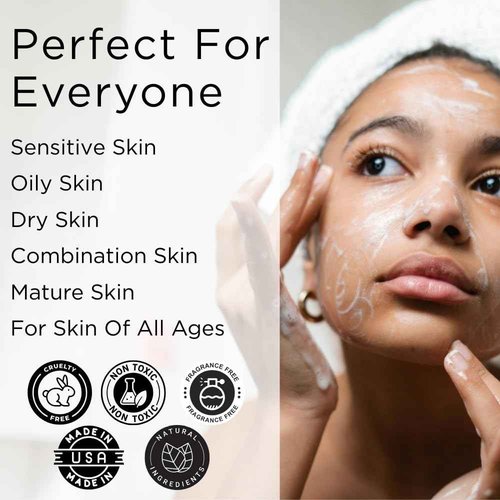 Sumbody Face Wash for Women & Men Goat Milk Cleanser – (4oz) Cruelty Free Face Wash, Organic Gentle Face Cleanser with AHAs & Vitamins for Sensitive Skin, Day and Night Face Wash Cleanser for Dry Skin