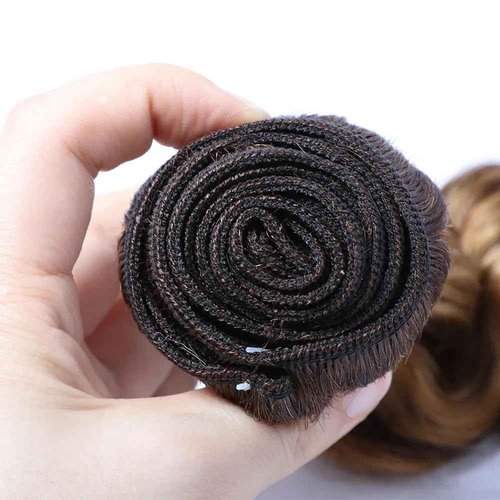 P427 Highlight Blonde Bundles Human Hair Brown Kinky Curly 3 Bundles 14 16 18 Inch Unprocessed Brazilian Virgin Remy Honey Blonde Bundle Kinky Curly Human Hair Extensions