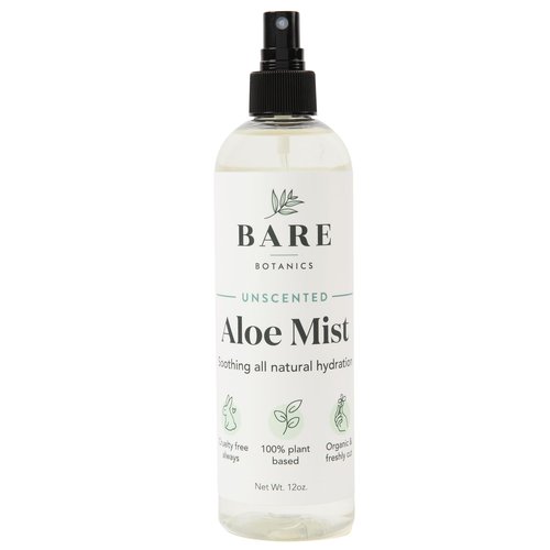 Bare Botanics Aloe Vera Mist + Coconut Vanilla Body Salt Scrub