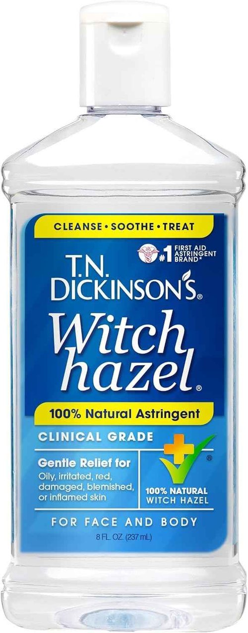 Dickinson's Witch Hazel All Natural Astringent 8 oz (Pack of 4)