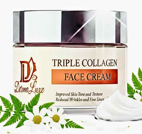 Anti-Aging Collagen Face Cream with Salmon DNA PDRN, Hyaluronic Acid & Niacinamide – Women Deep Hydration Firming Wrinkle Repair Daily Moisturizer Neck Tightening, Lifting, Brightening, 1.7 oz