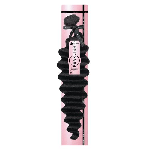 Sensationnel Pearlish bundle human hair - euro deep deep pearl conditioned 15a soft remy beauty supply sew in or glue on bundles (12 Inch, NATURAL)