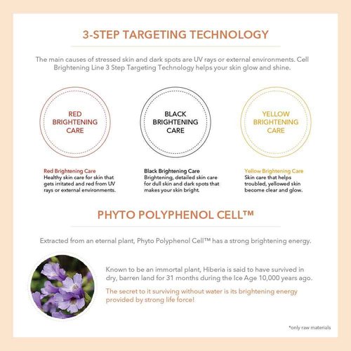 [RE:NK] Cell Brightening Extreme Cleansing Foam 150mL / 5.07 fl.oz. - Phyto Polyphrnol Cell | Red, Black, Yellow Brightening Care | Scrup Deep Cleansing | Korean Skin Care