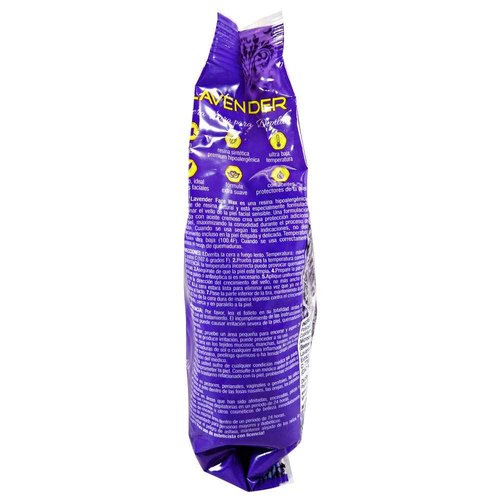 Waxness Premium Luxury Lavender Face Hard Wax Beads 0.8 lb / 400g (Pack of 2)
