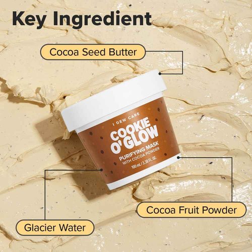I DEW CARE Wash Off Face Mask Set - How Dough I Look | Headband, Skin Care Set for Girls & Teens, Hydrating & Soothing, Deep Cleansing, Hyaluronic Acid, Stocking Stuffers, Gifts For Women, 3.38 Oz