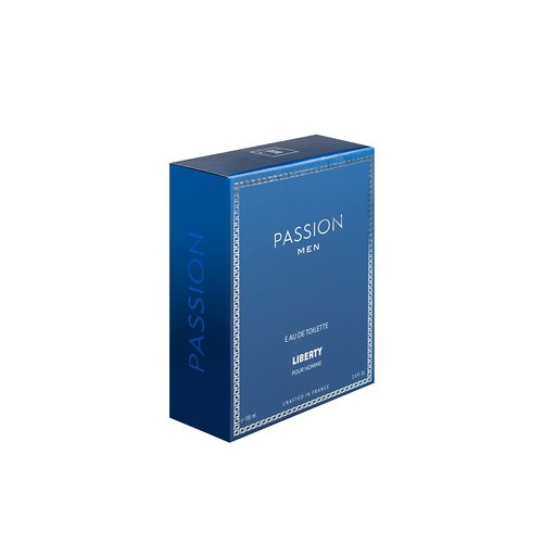 Liberty Luxury Passion Perfume for Men (100ml/3.4Oz), Eau De Toilette (EDT) Spray, Designed in France, Spicy Notes