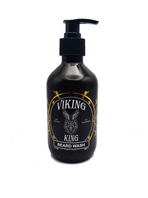 VIKING KING-BEARD WASH-Tea Tree/Mint-300 Ml
