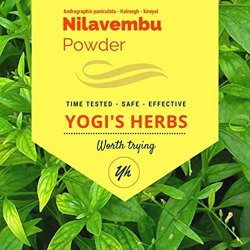 YOGIS HERBS Nilavembu Powder - Andrographis paniculata - 1 lb – Fresh & Pure