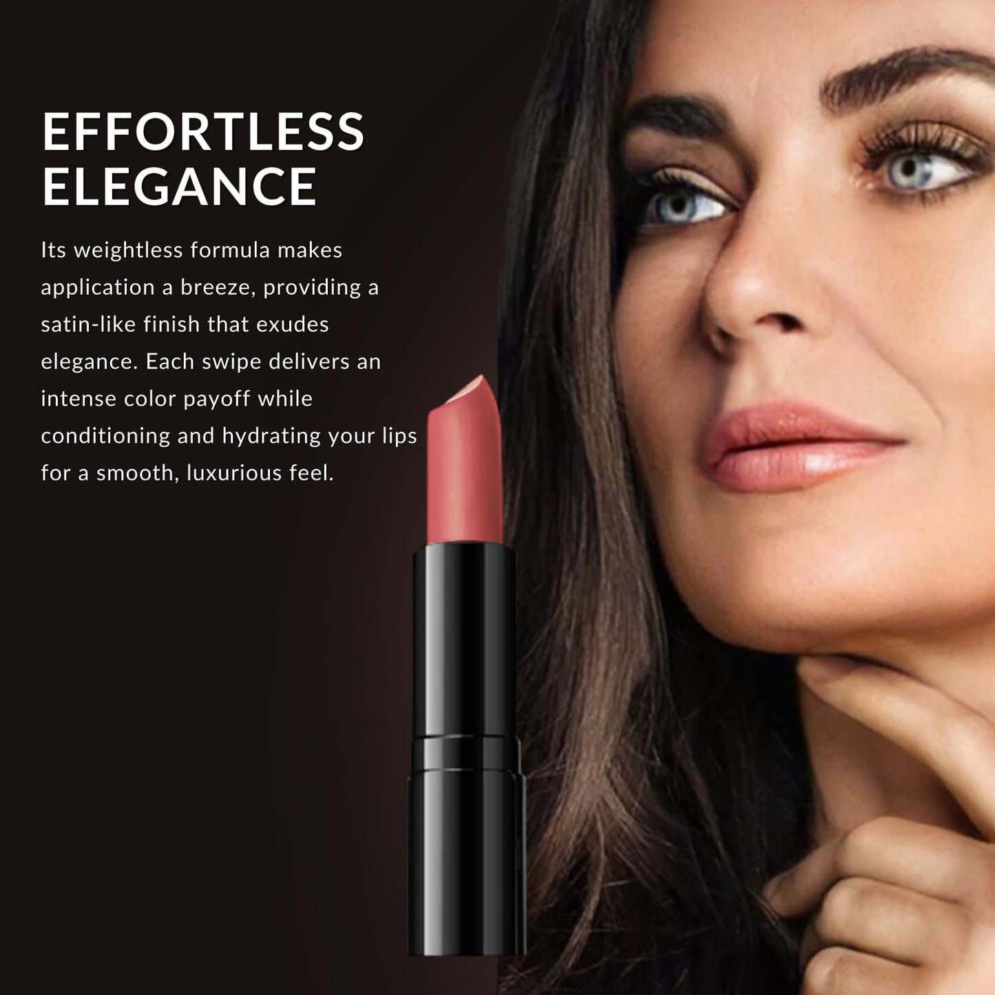 Color Me Beautiful Color Renew Lipstick, Vibrant Lip Color Makeup, Hydrating Creamy Formula