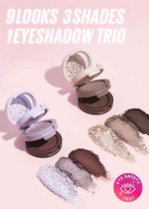 Kaja Beauty Bento Collection | Glitter + Shimmer + Matte | 21 Cold Brew Einspänner - Soft Ash Gray | 2019 Best of Beauty Award in Glitter