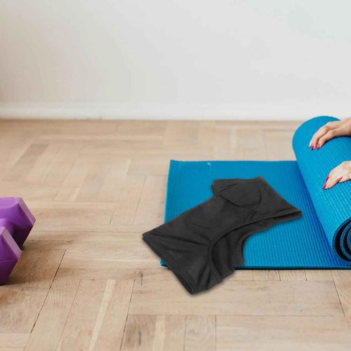 Breathable Underwear Vest for Women Quick Absorb Underarm Sweat Pads Comfortable Washable Short Sleeve Vest for Summer Activities Reusable Durable Design