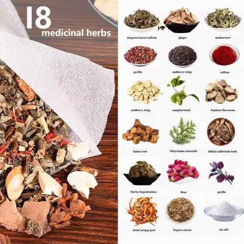 30 PCS Herbal Foot Soak, Foot Bath Herb，Relieve Fatigue,Dispel Cold and Remove Dampness，enhance sleep quality 中草药泡脚足浴包-900g