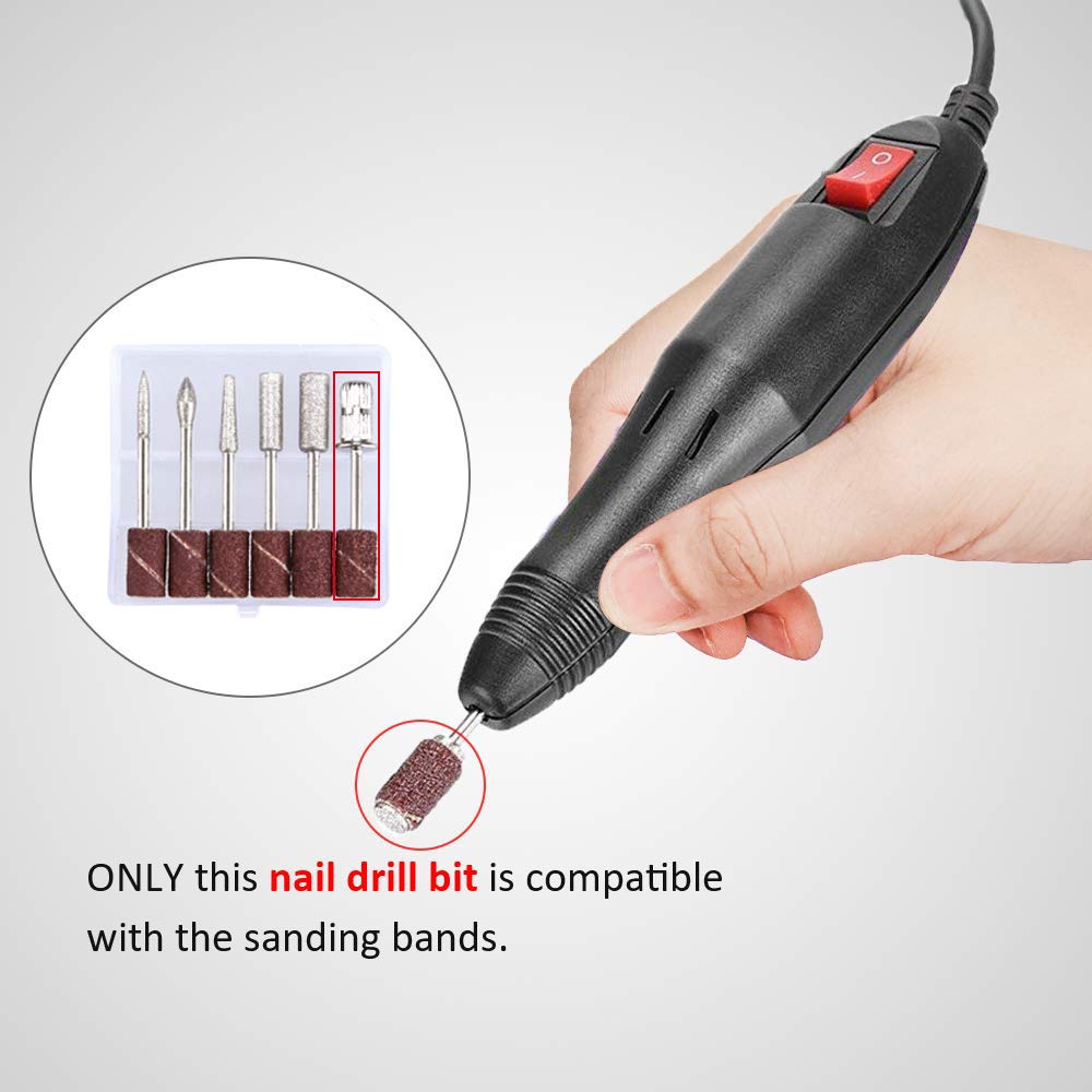 Electric Nail Drill Cadrim Nail Drill Machine Nail File Kit Manicure Pedicure Set for Acrylic Nails Gel Nail Glazing Nail Drill Nail Art Polisher Sets Glazing Nail Drill