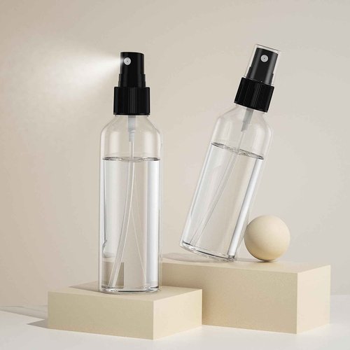 EPHECH 50PCS Small Spray Bottle, 4oz/120ml Travel Spray Bottle Clear Fine Mist Spray Bottles Plastic Empty Refillable Spray Bottles for Skin Care, Hair Care, Plant Care & Home Cleaning