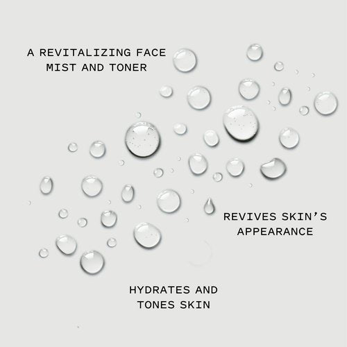 Keys Soulcare Reviving Aura Mist, Revitalizing Facial Spray Hydrates, Tones, Refreshes & Renews Skin, Vegan, Cruelty-Free, Rose Scent, 3.72 Fl Oz