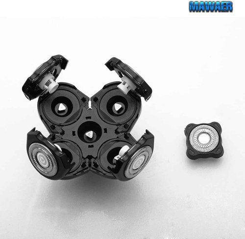 ANYSONIC 3PCS Universal 5 Blades for FREEBIRD FREEDOM GROOMING Head Shaver Replacement heads