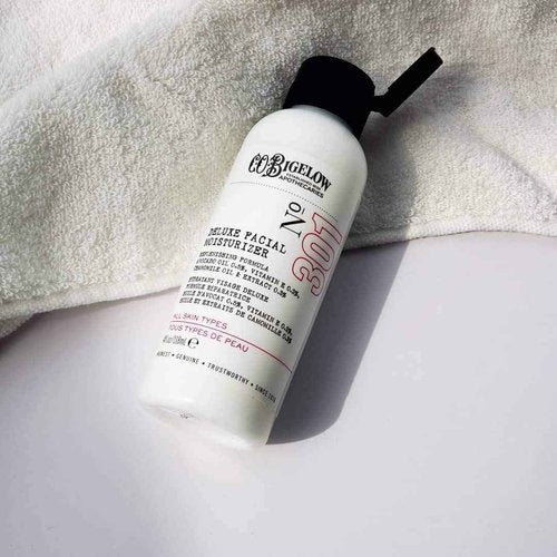 C.O. Bigelow Face Care Collection, Deluxe Facial Moisturizer, Face Moisturizer with Aloe Vera, Avocado Oil, Chamomile, Made in the USA, 4 fl oz