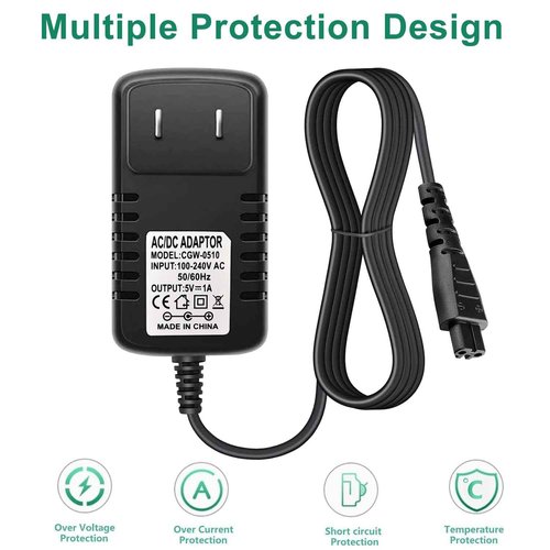Replacement Charger for Remington Shaver HC4250 HC5870 PF7500 PF7600 PG6250 PG6255 PG6170 PG6171 XR7000 XF8550 XF8700 XR1400 XR1430 HC5950, 5V Trimmer Charging Cord for Remington Razor