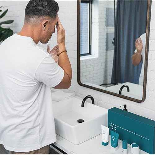 Standard Skin Care Kit, 4-Piece, Face Cleanser, Face Scrub, Day Cream & Night Moisturizer Gift Set, Back To School Gifts