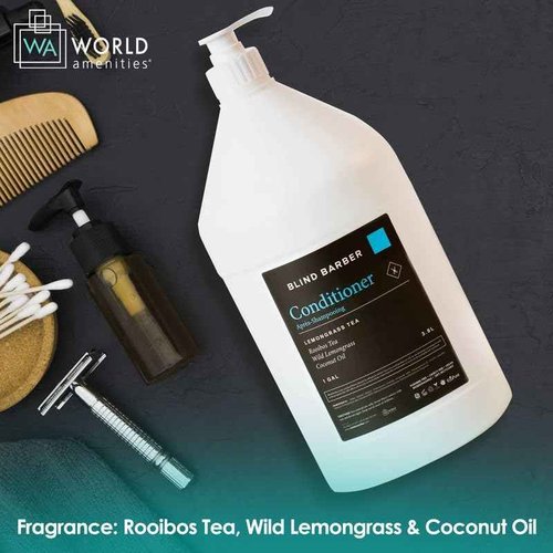 Blind Barber Hair Conditioner - Rooibos Tea Fragrance Moisturizing Conditioner with Invigorates Senses - 1 Gallon