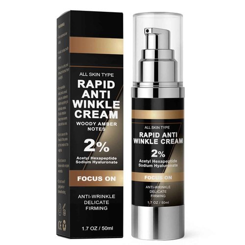 Breavo Wrinkle Cream for Men: Age Defender Anti-Aging Face Cream with Hyaluronic Acid, Collagen & Shea Butter – Firming & Smoothing Face Moisturizer to Reduce Fine Lines & Wrinkles, 1.7oz