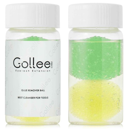 Eyelash Extensions Tweezer Cleaner/Liquid Glue Remover and Sponge Ball For Lash Extension Tools Tweezers for Eyelash Extensions