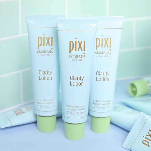 Pixi Clarity Lotion | Oil-Free, Pore Minimizing Moisturizer | Hydrating, Refreshing & Shine-Free Finish | Lightweight, Water-Based Formula | 1.70 fl oz/50 ml