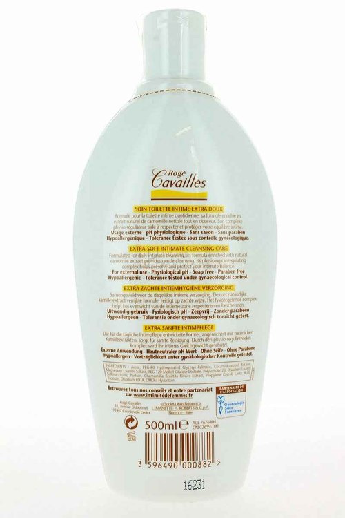 Roge Cavailles Extra-Mild Personal Hygiene Care 500ml