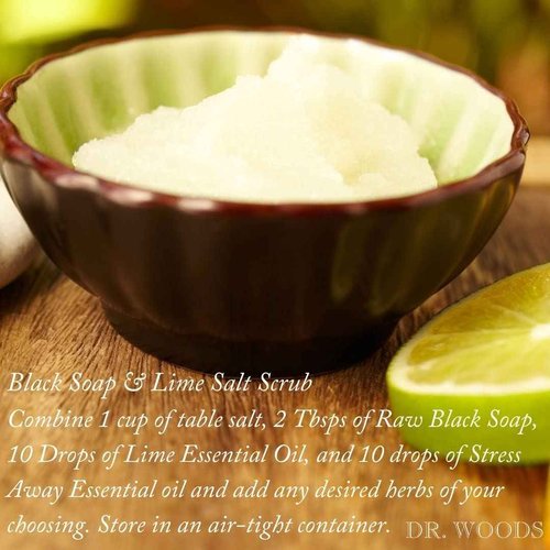 Dr. Woods Raw Liquid Black Soap, Body Wash for Men and Women, Gentle Exfoliant, Natural Cleanser for Face, Hands, and Body - 32 Fl Oz, Pack of 2