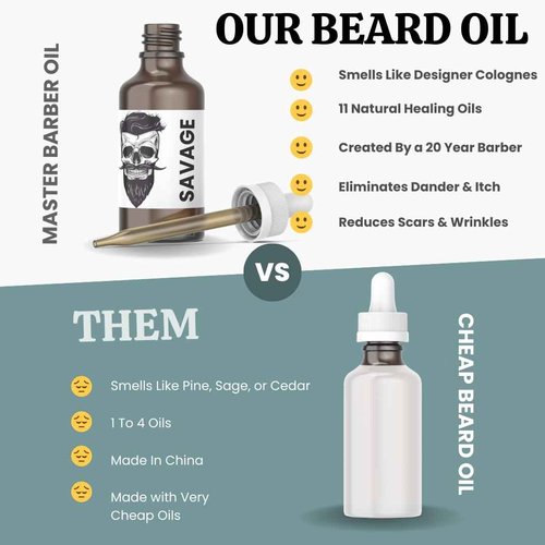3 Bottle Sample Pack 11 Natural Anti-Aging Cologne Scented Beard Oils For All Men, Beard Growth and Conditioner | Dry Flaky Dandruff skin | Oily Skin (Avintes, Exclusive, Tobacco Vanilla)